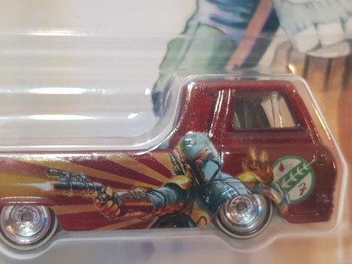 Boba Fett 2017 Hot Wheels Star Wars Disney Mattel 60s Ford Econoline (#144) - Picture 23 of 24