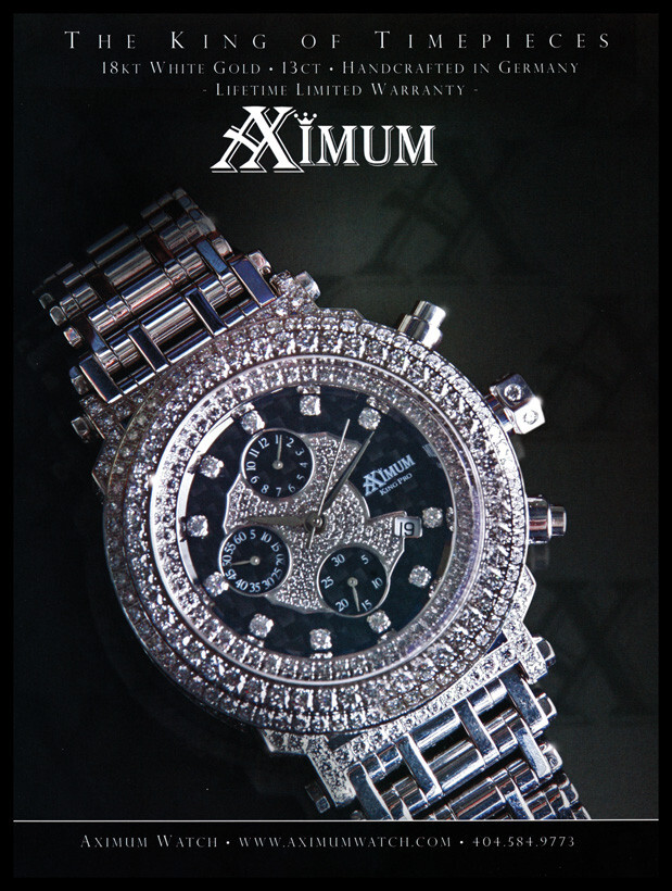 Aximum watch 1-pg PRINT AD 2007 | eBay