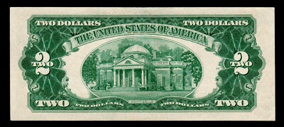 Billet États-Unis 2 Dollars 1953-C Red Seal - État UNC (crisp), Collection