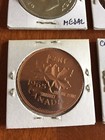 CANADA COMMEMORATIVE MEDAL LOT 1950s 1960s  BIG PENNY NICKEL  QEII  COMM DOLLARS — photo 3