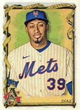 2023 Topps Allen & Ginter Silver Portrait Hot Box #278 Edwin Díaz - New York Met