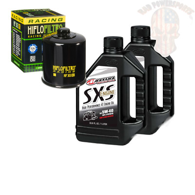 Oil Change Kit For 2000 Polaris Sportsman 6X6 500 Maxima Synthetic 5W-40