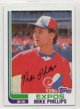 1982 Topps Baseball Card #762 Mike Phillips-Expos