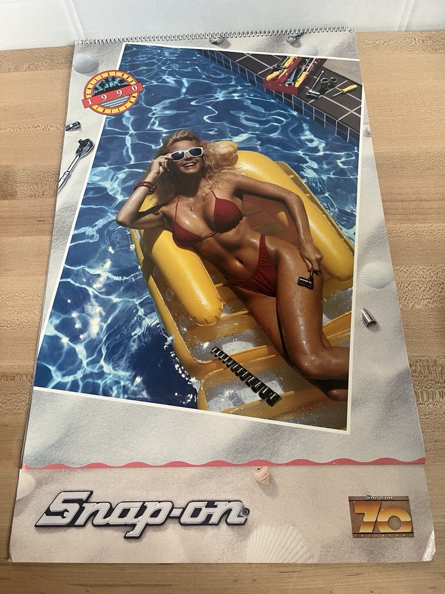 1990 POP COM CGカレンダー 1990 Snap-on Tools Collectors Girl Edition Calendar | eBay