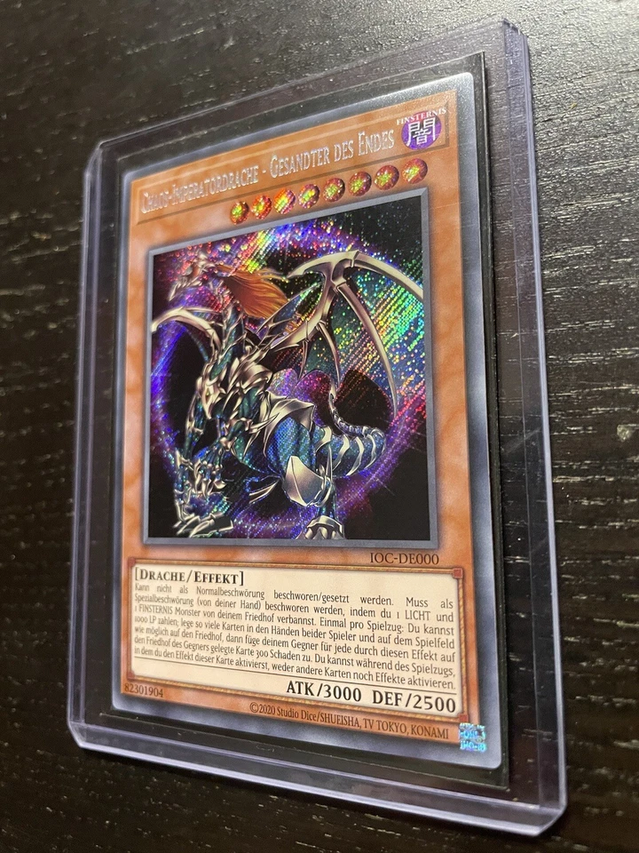 Yu-Gi-Oh! Chaos Imperatordrache - Gesandter des Endes SR IOC 25th Near Mint - Bild 2 von 4
