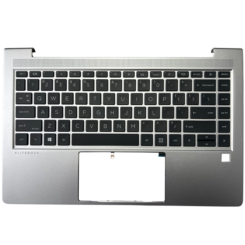 Laptop FOR HP EliteBook 640 G9 US Keyboard Upper Case Palmrest
