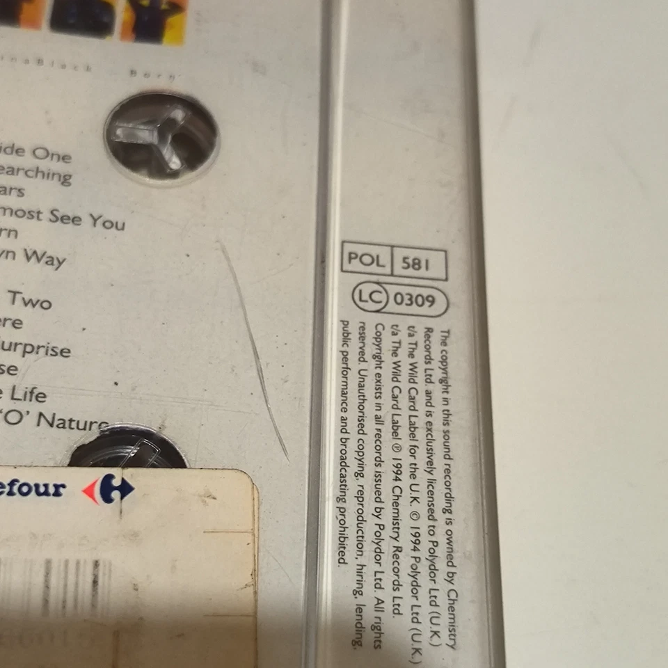 China Black - Born 1995 - original indonesia tapes NEW - Image 3 of 4