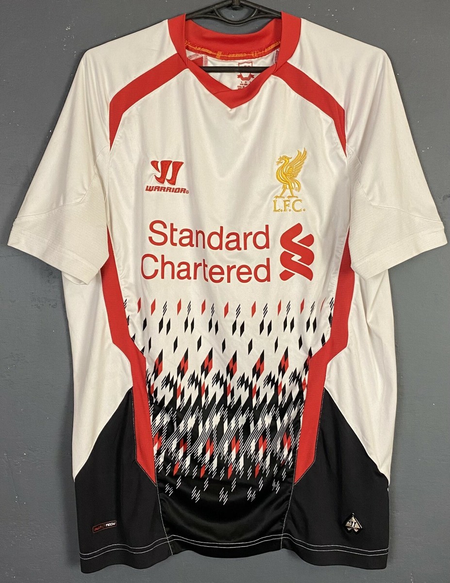 GERRARD #8 MEN'S FC LIVERPOOL 2013/2014 AWAY SOCCER FOOTBALL