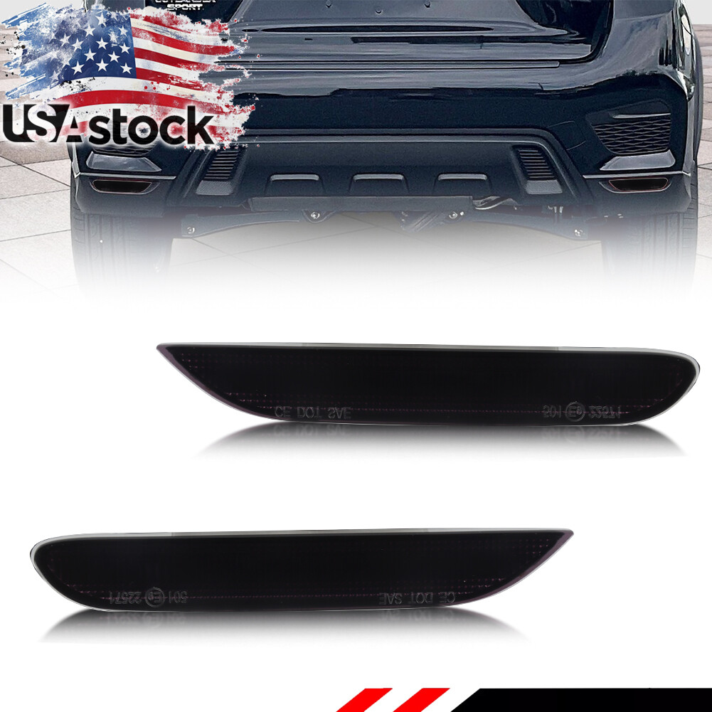 Smoked Lens Rear Bumper Reflector Lights 2020+ Mitsubishi Outlander Sport