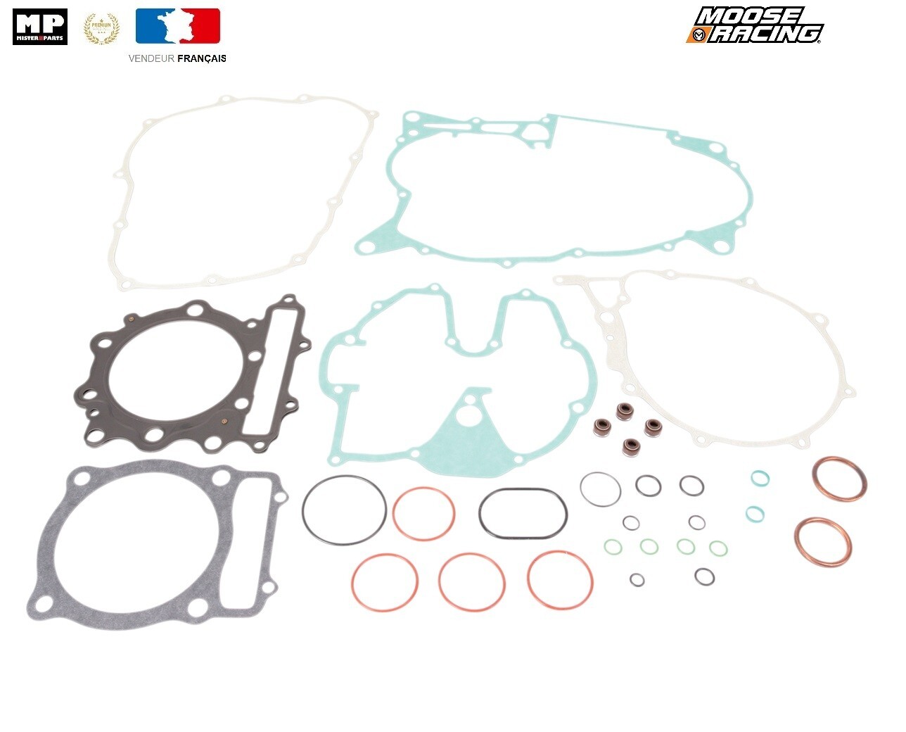 Pochette de joints moteur complète Moose Racing pour moto Honda XR 650 L de 1993 à 2018