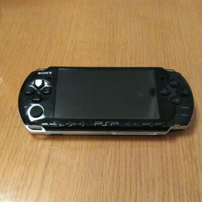 PSP Piano Black PSP-3000PB Sony japan game Console only | eBay