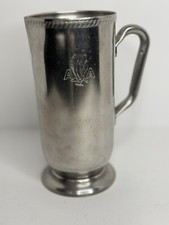 AMERICAN AIRLINES with EAGLE LOGO 8&rdquo; Water Pitcher Legion Utensils Pat'd 11-6-51
