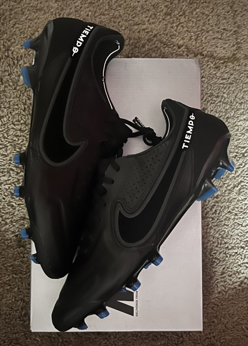 NEW Size 10.5M- Nike Tiempo Legend 9 Elite FG 'Black' Cleats NEW Size 10.5M- Nike Tiempo Legend 9 Elite FG 'Black' Cleats