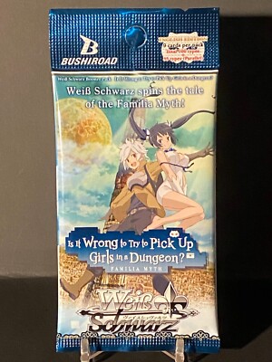 Weiss Schwarz Is it Wrong to Try to Pick Up Girls in a Dungeon? Booster Pack