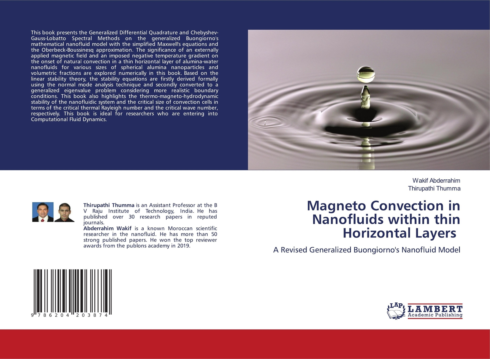 Thumbnail - Magneto Convection In Nanofluids Within Thin Horizontal Layers |
