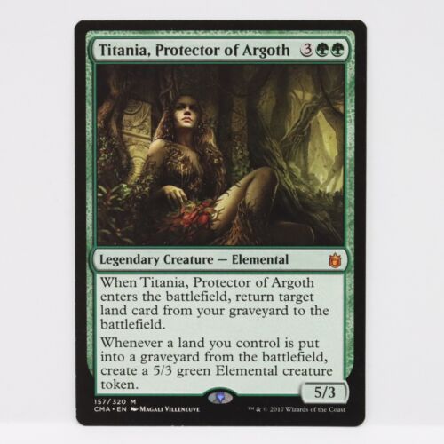 Titania, Protector of Argoth - MTG Commander Anthology - LP