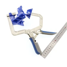 90° Corner Right Angle Clamp Carpenter Jig Clamps Pocket Hole Clamp New9U