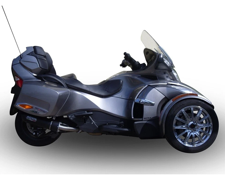 Terminale di Scarico GPR FURORE NERO Omol CAN AM SPYDER 1000 RS - RSS 2013 2016 Foto 2 de 4