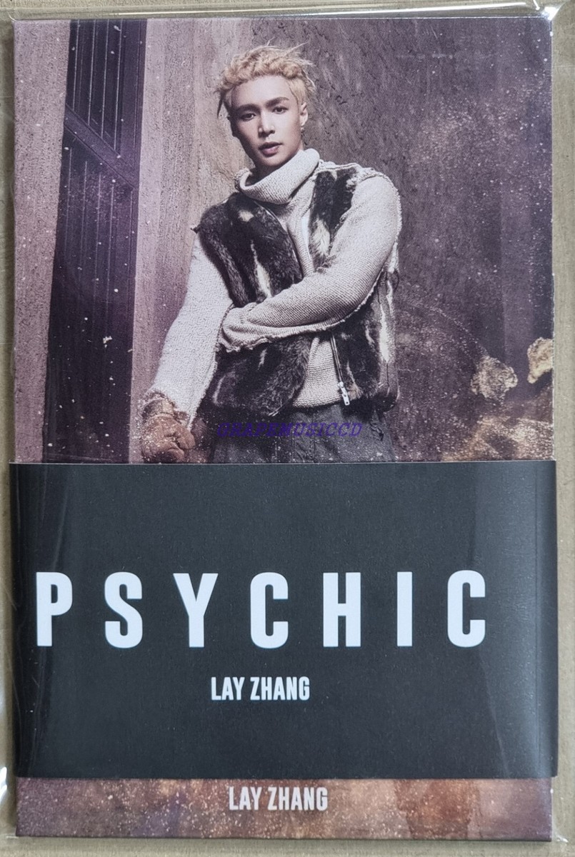 LAY ZHANG EXO PSYCHIC K-POP SMART ALBUM POCA ALBUM POCAALBUM VER