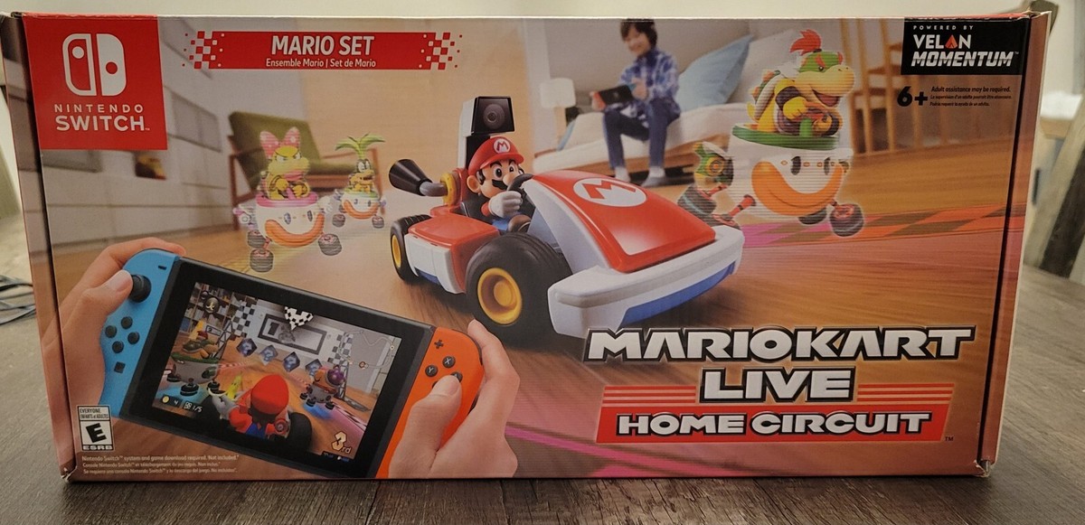 Nintendo Switch Nintendo Mario Kart Live:  Circuit Amazon.com: Mario Kart Live: Home Circuit -Mario Set
