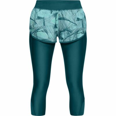 Damen Shortleggins UNDER ARMOUR Leggins Shorts Kompression 3/4 Tights Gr 36 NEU
