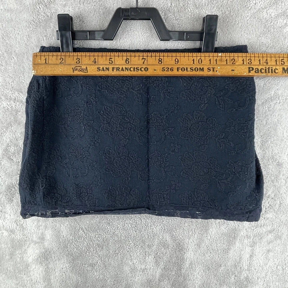 Falda de encaje azul Abercrombie para niños con forro talla XL niñas jóvenes Foto 3 de 4