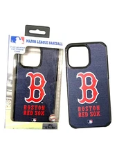 MLF BOSTON RED SOX Textured Phone Case For iPhone 15 ProMax, Free Temper Glass