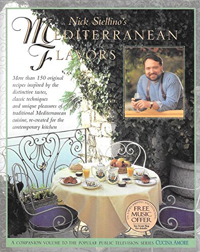 NICK STELLINO'S MEDITERRANEAN FLAVORS - Hardcover **BRAND NEW**