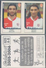 Figura Futbolista Panini 2005/06-Rimini, Baccin/Bravo-N.620-Nuevo