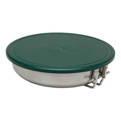 Stanley Outdoor Pfannen-Set, Sandwichboden, 2 Göffel, Kunststoff-Schneidbrett
