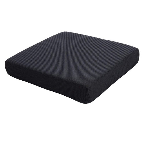 Geiserailie Egg Foam Seat Cushion - Thick Pink Chair Pad For Office, Recliner, Wheelchair, Car (18x16x4 In)