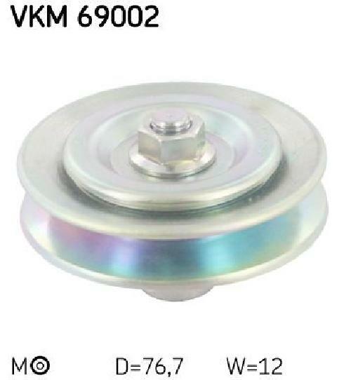Original SKF tensioner V-belt VKM 69002 for Isuzu