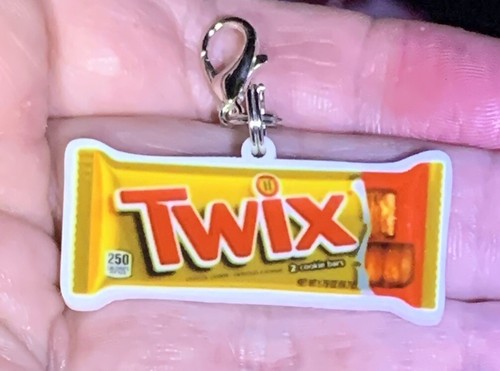 Dije con cremallera y llavero de acrílico Twix ¡Clip adicional!¡! - Imagen 8 de 8