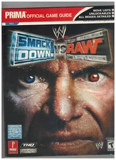 2004 Prima Official Game guide Smack Down V. Raw 
