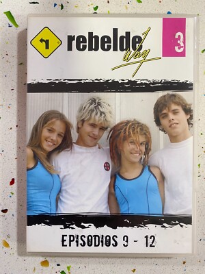 Rebelde Way DVD Number 3 Includes Episodes 9 To 12 - Planeta Junior