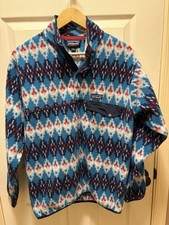 Patagonia Synchilla Snap T Pullover Aztec Print Fleece Size S Style 25450