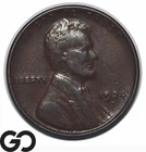 1924-D Lincoln Cent Wheat Penny, Choice VF Better Date