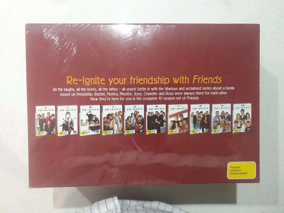Friends: The Complete Series TV Show DVD Red Box Set BRAND NEW SEALED! - image 2 of 4