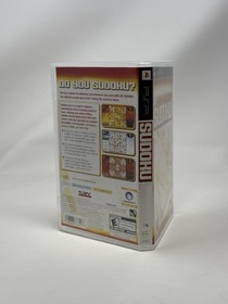 Go Sudoku PlayStation Portable PSP Game UMD + Case  Tested Working Authentic