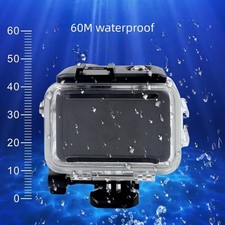 60M depth waterproof case for DJI Action 6 camera underwater housing case