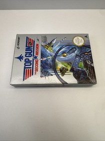 Top Gun The Second Mission NES Game Complete Boxed CIB With Manual PAL A