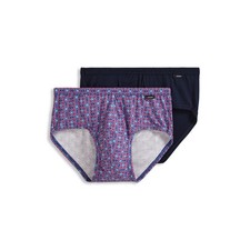 Jockey Men's 100 Cotton Elance Poco Brief - 2 Pack