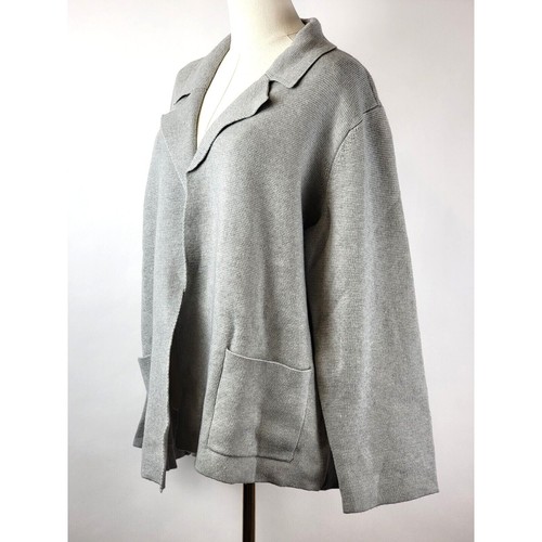 Suéter Blazer On 34th Mujer XL Gris Jaspeado Gris Nuevo con Etiquetas - Imagen 3 de 9