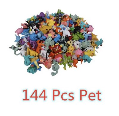 Pokémon Figuren 144 Stück Set Mit Box Sammler Figuren 2-3cm Alle Pokémon 