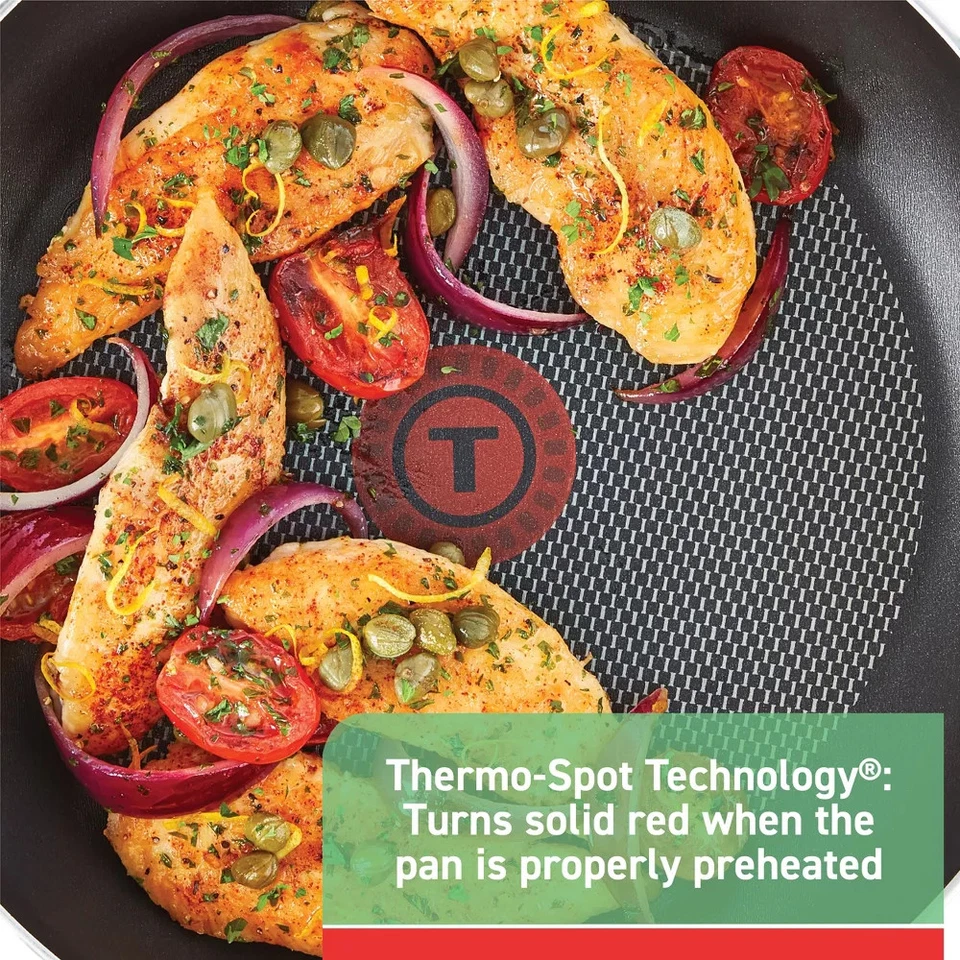 Panela antiaderente T-fal 5 qt com tampa Simply Cook preta - Imagem 3 de 4