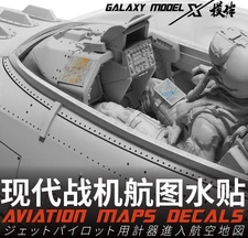Galaxy G48071 1/48 JET PILOT INSTRUMENT APPROACH AVIATION MAP