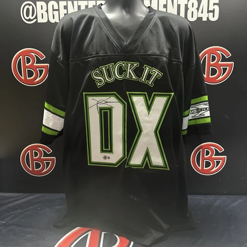 X-Pac Autographed WWE DX Suck It Signed Black Jersey Beckett BAS