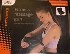 Crane Fitness Massage Gun 8 Heads Touch Display Rechargeable 30 Speeds NEW