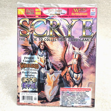 SCRYE Magazine #48 Jan/Feb 2002 NFL Showdown Booster Magi-Nation VTES New