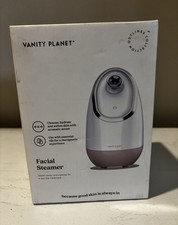 Vanity Planet Outlines Collection Ionic Aromatherapy Facial Steamer White/Pink